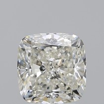 3.02 Carat J-SI1 Cushion Cut Natural Diamond